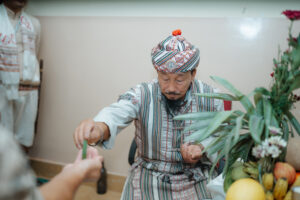 Ryen Nim Tshering Lepcha- Bongthing, invoking blessings for the community and the occasion of TKS 2026